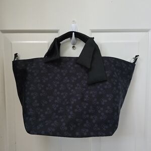 Mickey Mouse Nylon Shoulder Bag Zipper-NWT